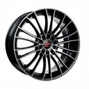 BARZETTA MAGNIFICO BLACK POLISHED 8.5x19 5/108 ET40 CB71.6
