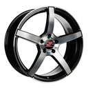 BARZETTA INVERNO BLACK POLISHED 8.5x19 5/108 ET40 CB65.1