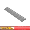 SteyrTek Lattialaatan reunapala, aluminium grey uros 6 kpl