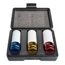 SteyrTek Aluvannehylsysarja 3kpl 17, 19 ja 21mm 1/2" karalla