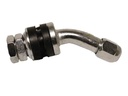 SteyrTek Kasattu Metalliventtiili 45 asteen kulma VS-8-45-EPDM-erikoiskumia 1 kpl