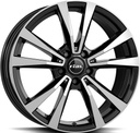 RIAL M12 DIAM BLACK POL 7.5x18 5/112 ET49 CB66.6