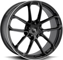 R-SERIES R14 BLACK POL 10x22 5/112 ET20 CB66.6