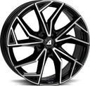ALUTEC ADX.02 DIAM BLACK POL 7x17 5/112 ET40 CB57.1