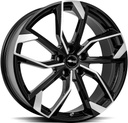 BROCK RC34 BLACK FULL POL 7.5x18 5/112 ET50 CB57.1