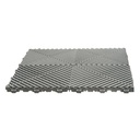 SteyrTek Lattialaatta, aluminium grey 40x40cm 10x30 kpl