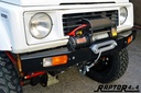 FRONT SQUARED WINCH BUMPER ALLOY / STEEL