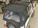 WATERPROOF SOFT TOP SUZUKI SAMURAI BLACK