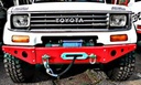 FRONT SQUARED WINCH BUMPER TOYOTA KZJ / LJ
